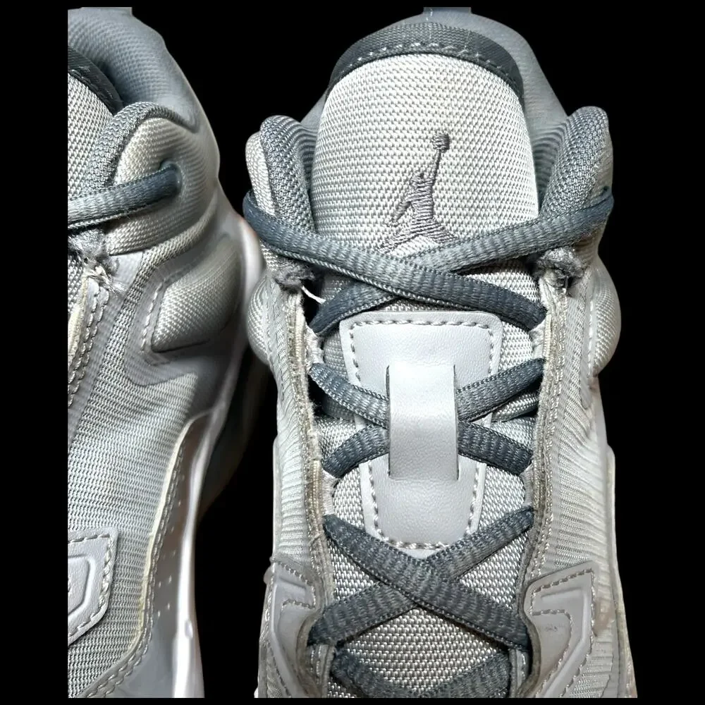 Nike Air Jordan Stay Loyal 3 Sneakers 4.5 Y Wolf Grey White Cool Grey FB9922-012
